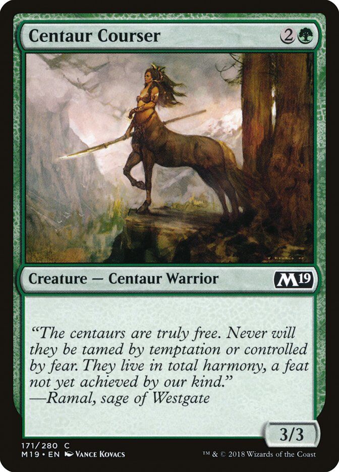 Core Set 2019 #171 Centaur Courser