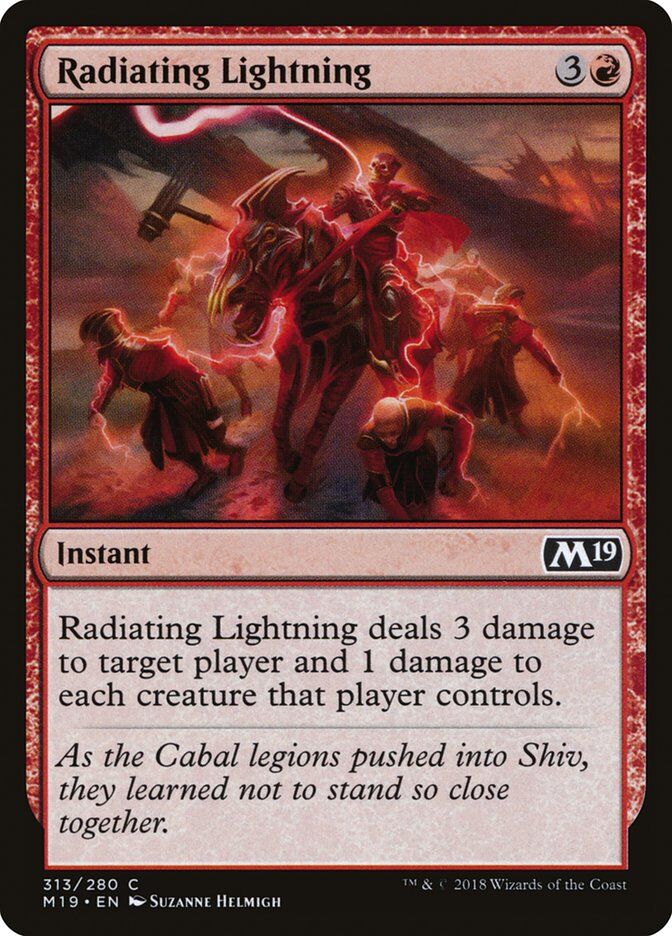 Core Set 2019 #313 Radiating Lightning