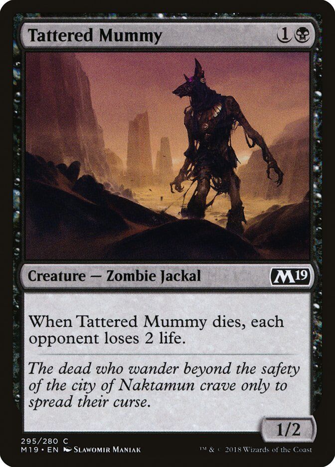 Core Set 2019 #295 Tattered Mummy