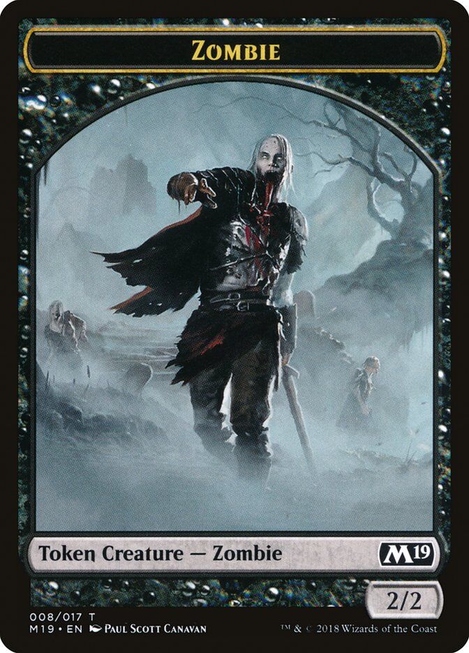 Core Set 2019 #8 Zombie Token