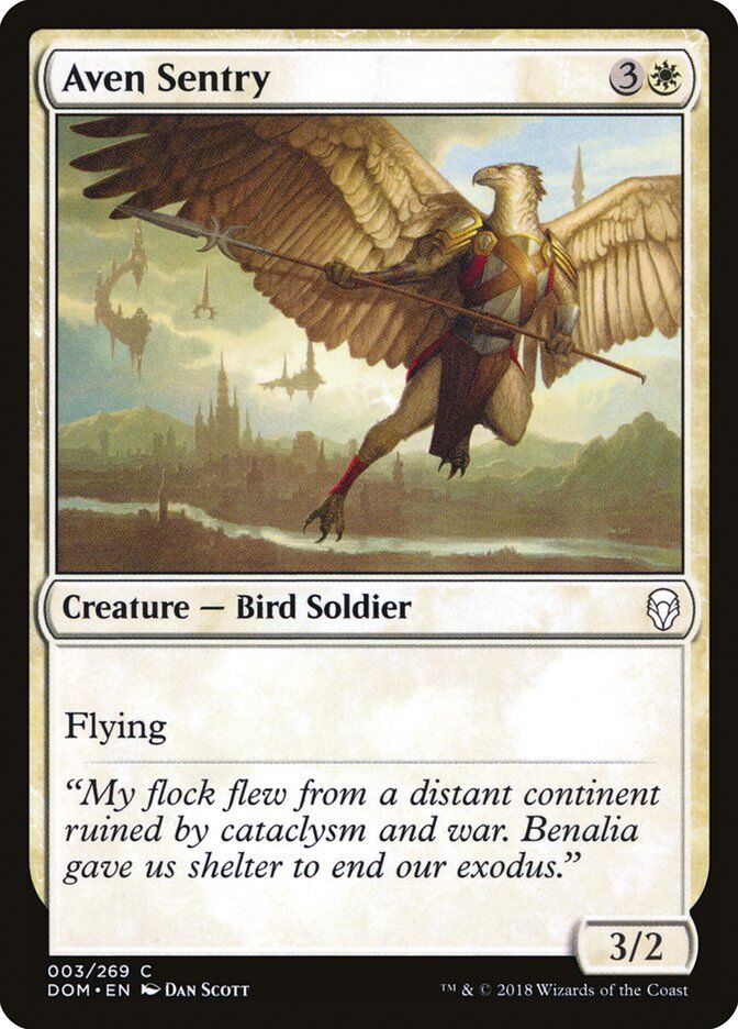 Dominaria #3 Aven Sentry