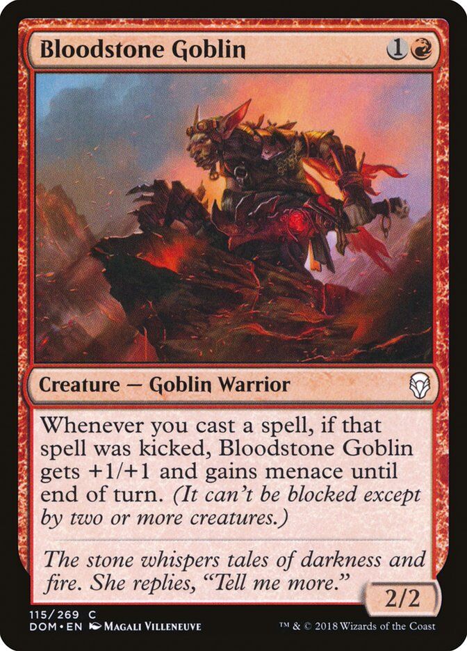 Dominaria #115 Bloodstone Goblin