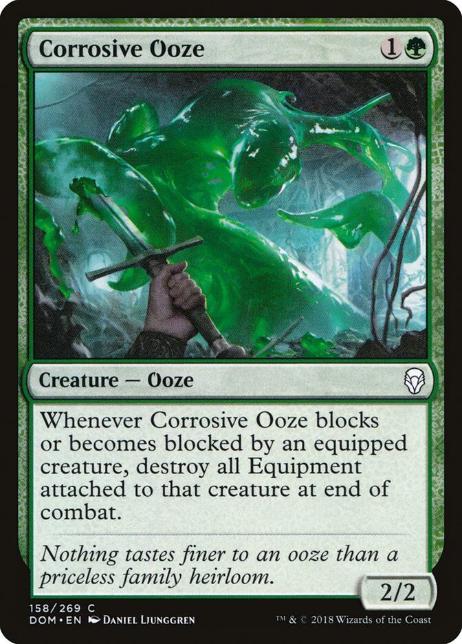 Dominaria #158 Corrosive Ooze