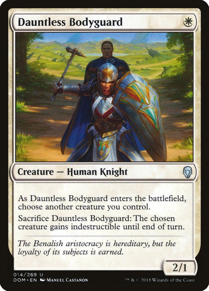 Dominaria #14 Dauntless Bodyguard