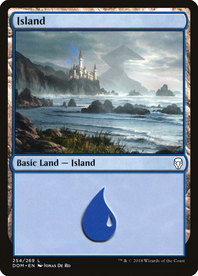 Dominaria #254 Island (254)