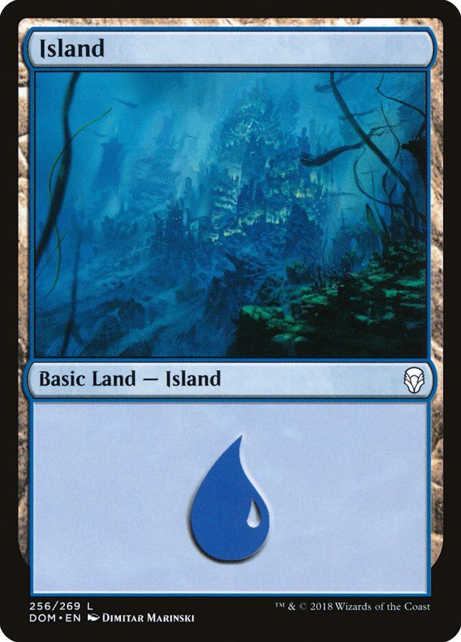 Dominaria #256 Island (256)