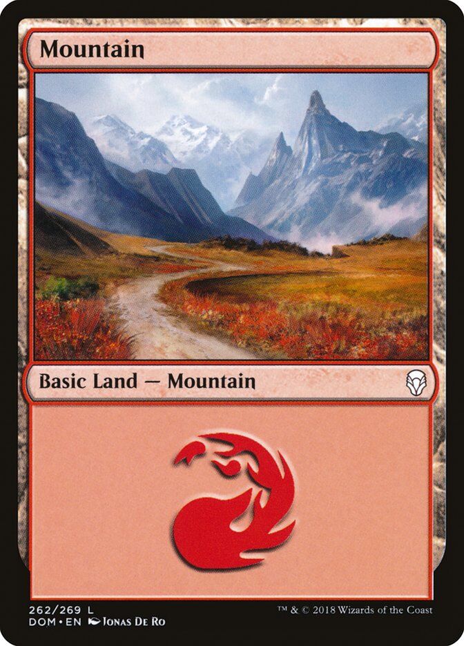 Dominaria #262 Mountain (262)