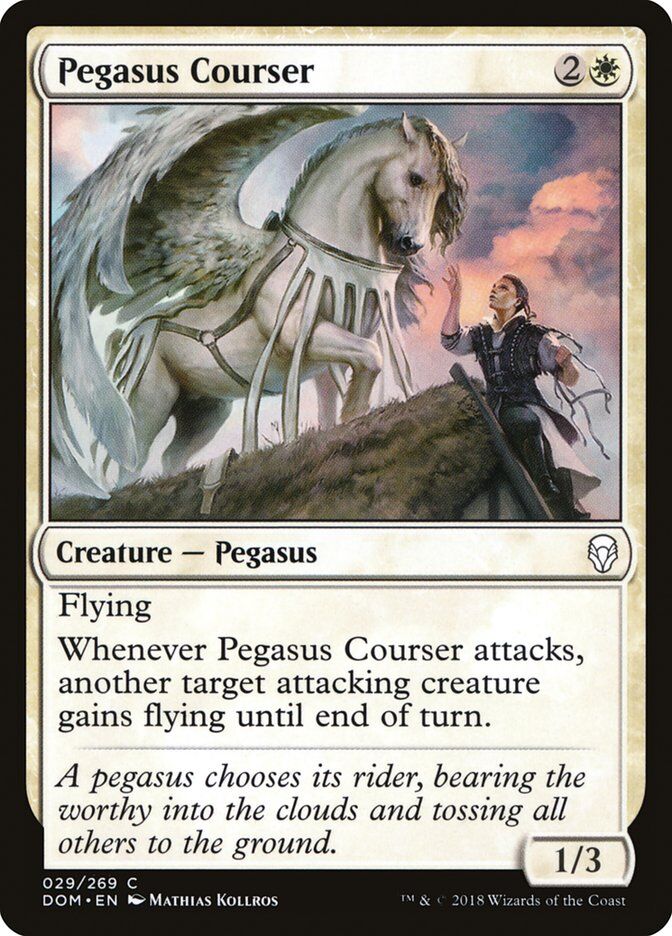 Dominaria #29 Pegasus Courser
