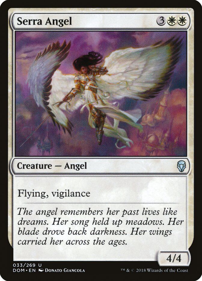Dominaria #33 Serra Angel