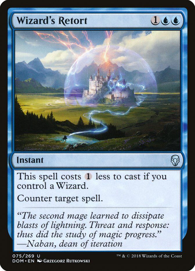 Dominaria #75 Wizard's Retort