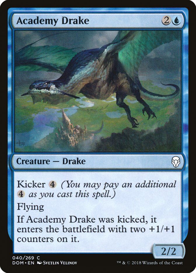 Dominaria #40 Academy Drake