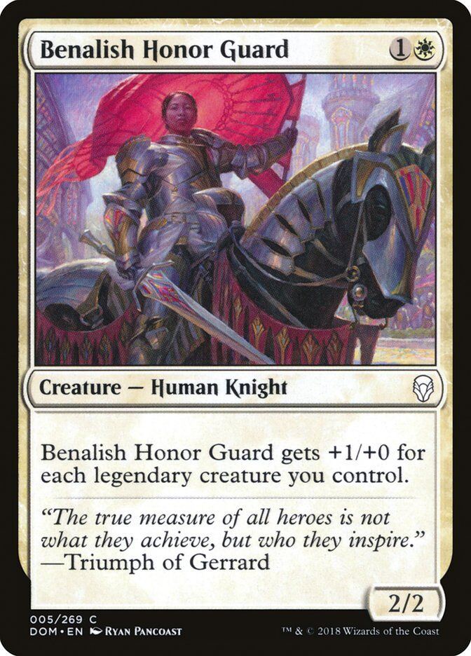 Dominaria #5 Benalish Honor Guard