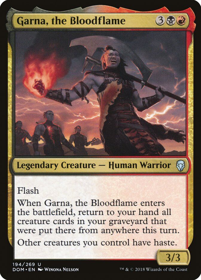 Dominaria #194 Garna, the Bloodflame