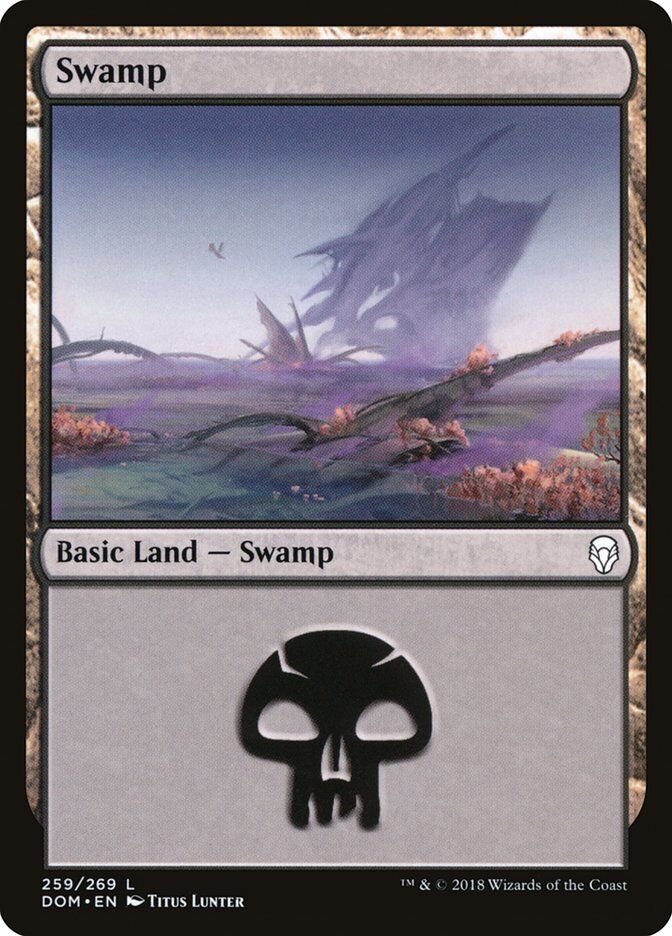 Dominaria #259 Swamp (259)