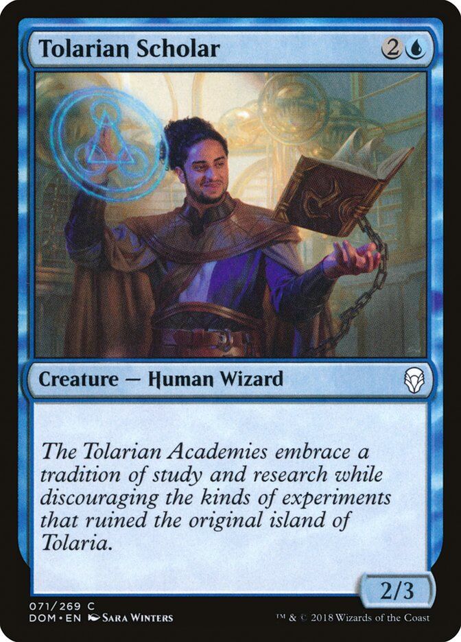 Dominaria #71 Tolarian Scholar