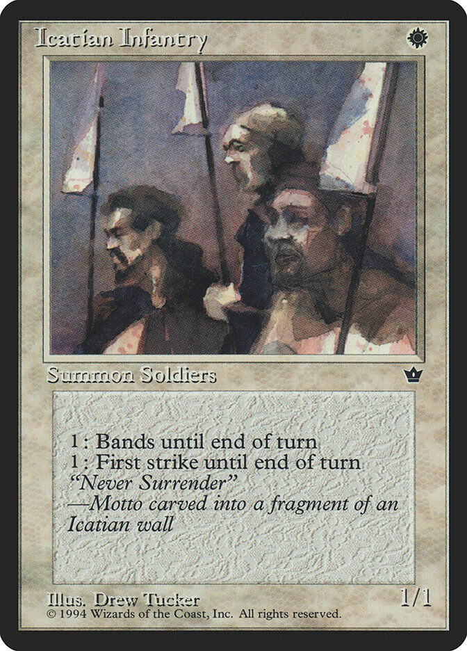 Fallen Empires Icatian Infantry (Tucker)