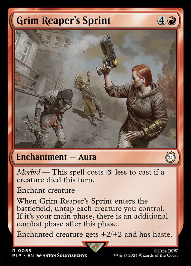 Universes Beyond: Fallout #58 Grim Reaper's Sprint