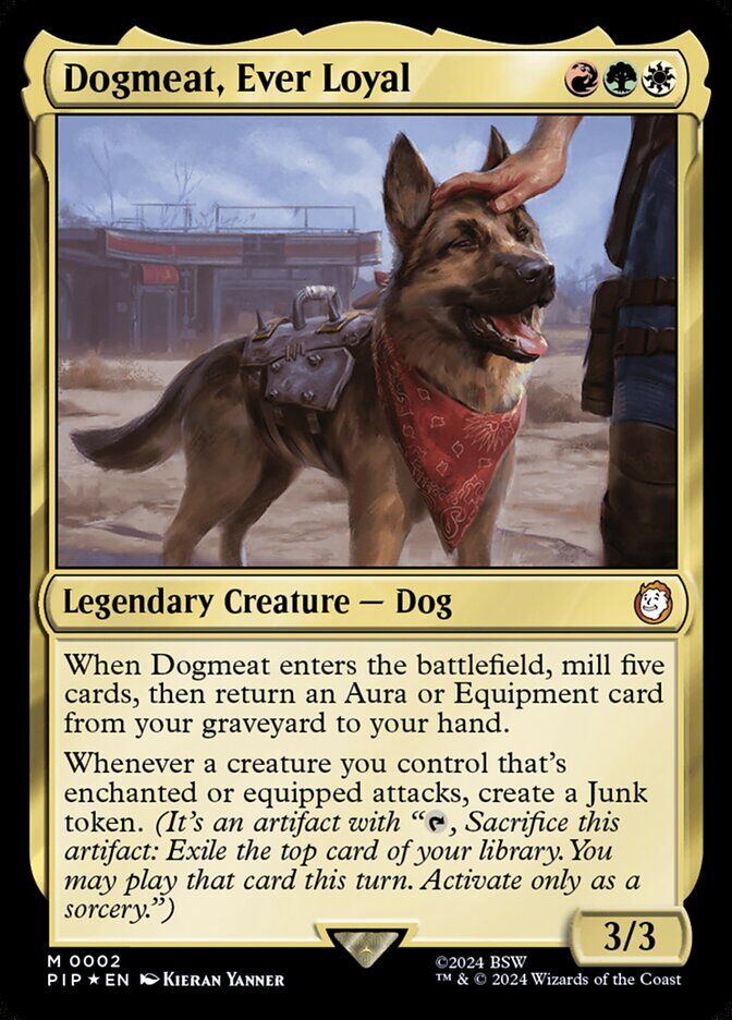 Universes Beyond: Fallout #2 Dogmeat, Ever Loyal