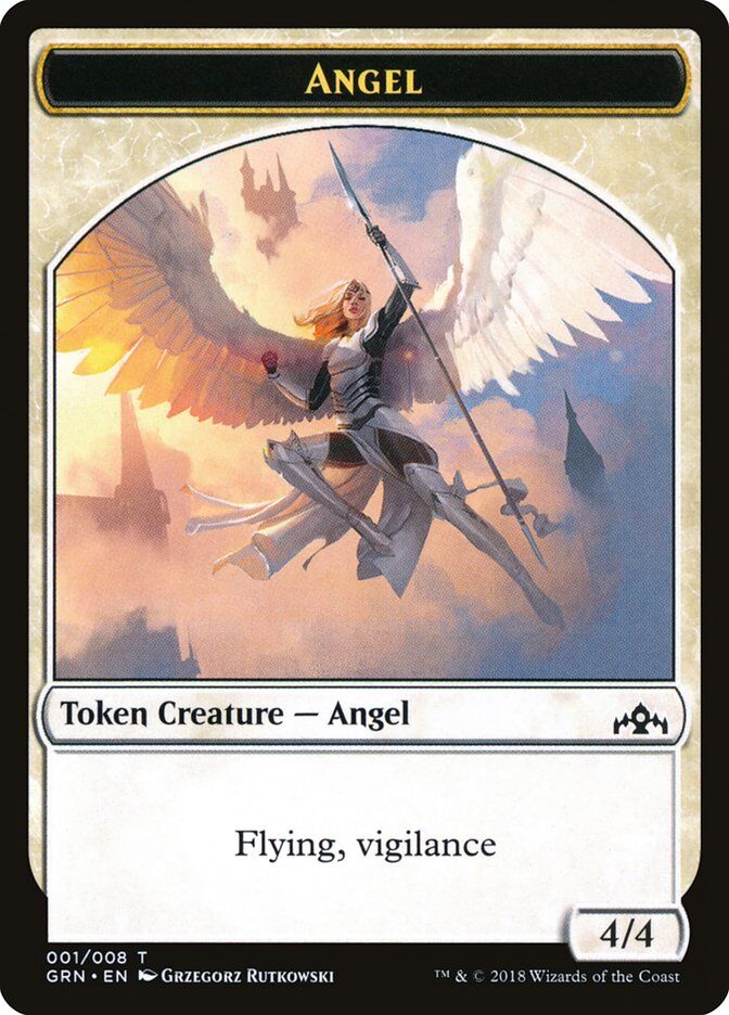Guilds of Ravnica #1 Angel Token