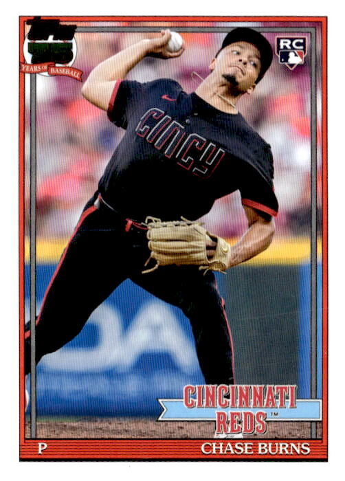 2026 Topps #T91-73 Chase Burns 1991 Topps Baseball 35th Anniversary (Series One)