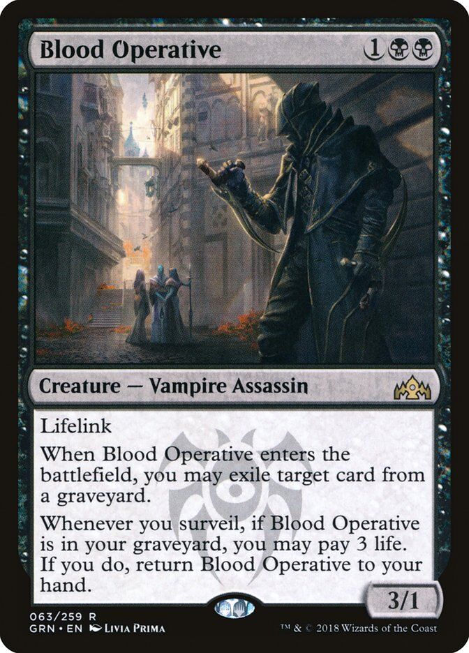 Guilds of Ravnica #63 Blood Operative
