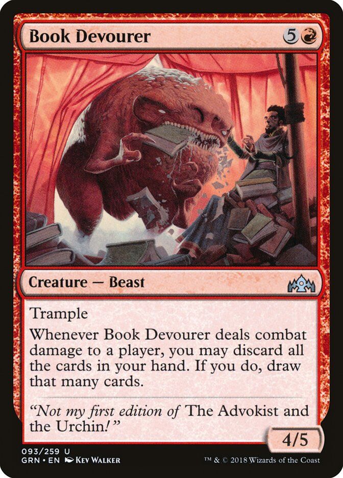 Guilds of Ravnica #93 Book Devourer