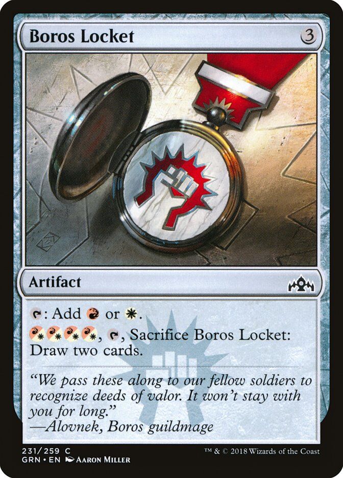 Guilds of Ravnica #231 Boros Locket