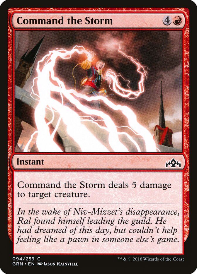 Guilds of Ravnica #94 Command the Storm