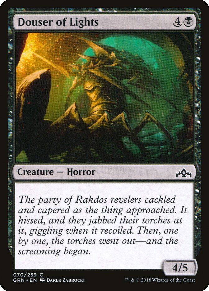 Guilds of Ravnica #70 Douser of Lights