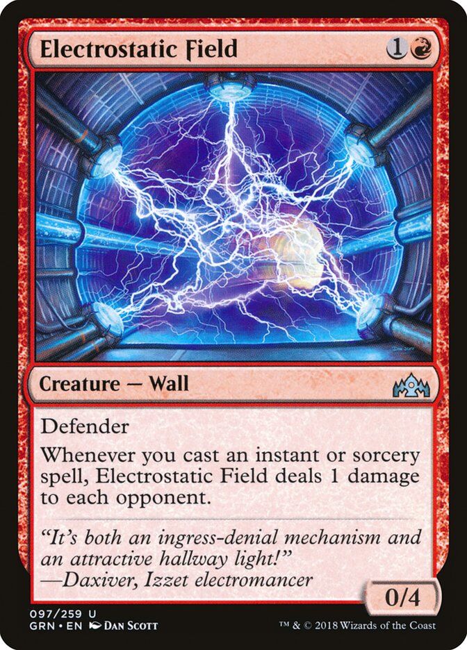 Guilds of Ravnica #97 Electrostatic Field