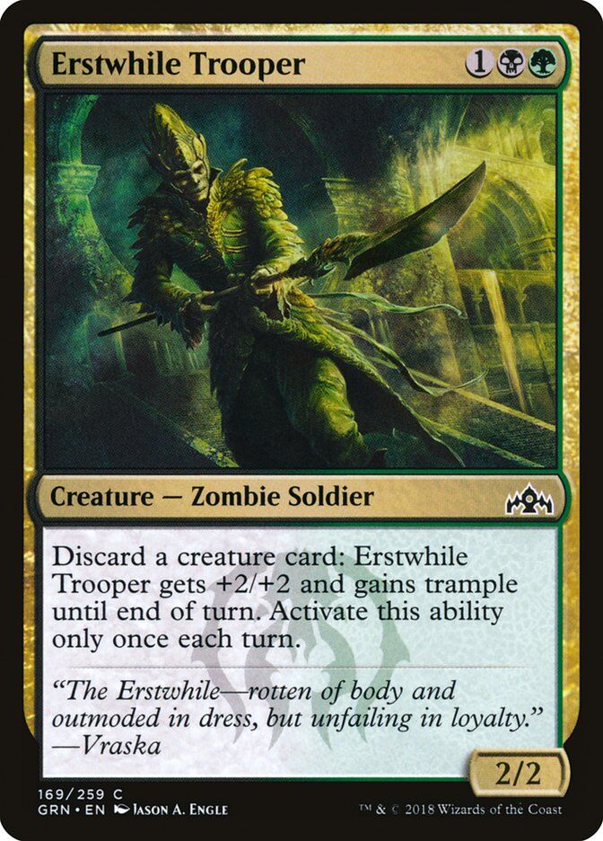 Guilds of Ravnica #169 Erstwhile Trooper