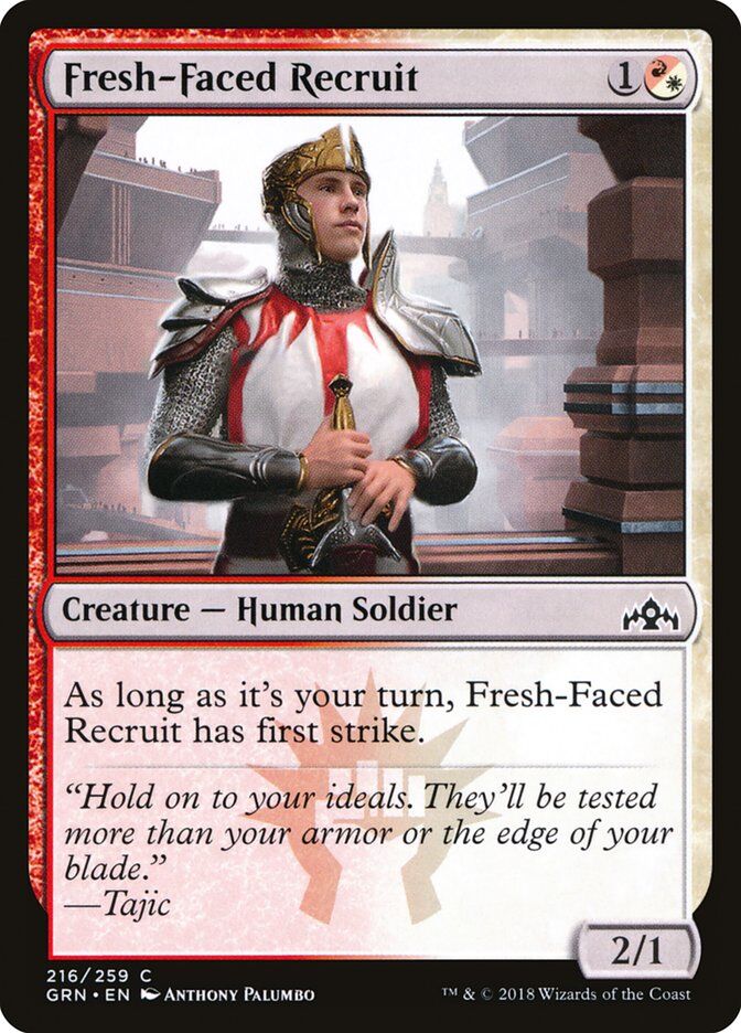 Guilds of Ravnica #216 Fresh-Faced Recruit