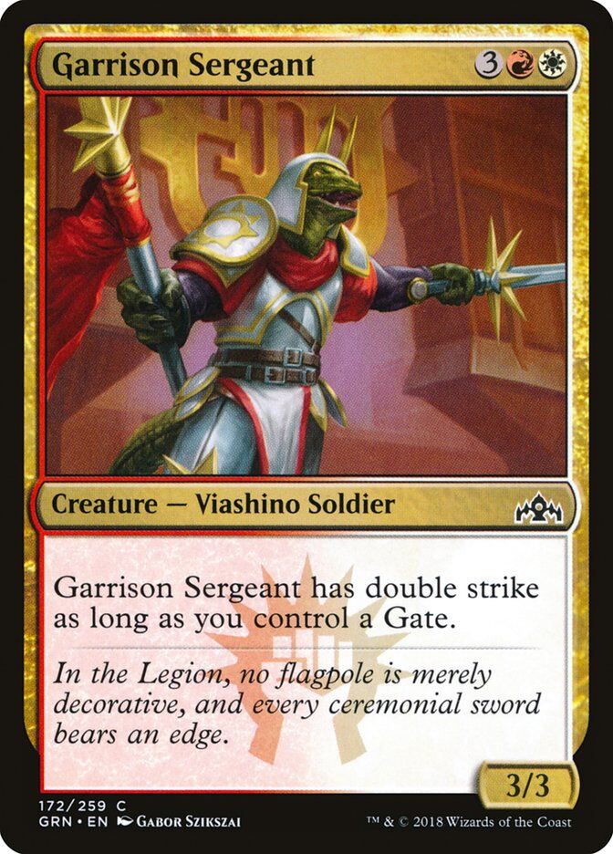 Guilds of Ravnica #172 Garrison Sergeant