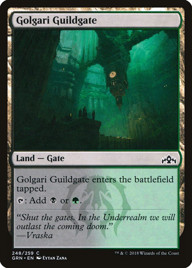 Guilds of Ravnica #248 Golgari Guildgate (248)
