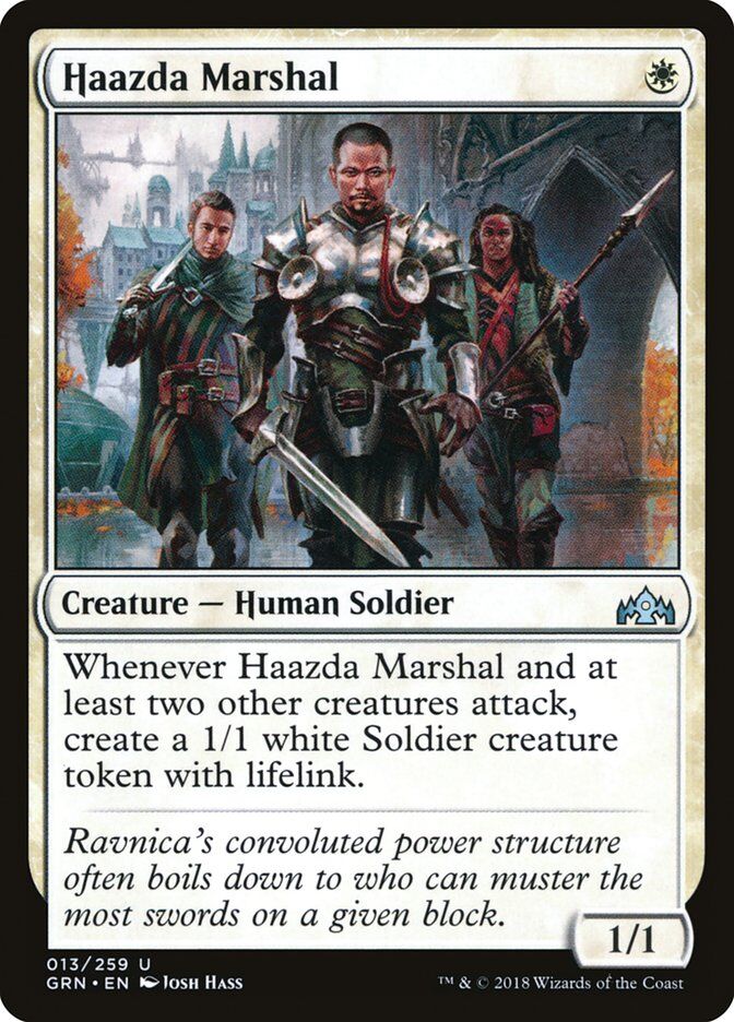 Guilds of Ravnica #13 Haazda Marshal