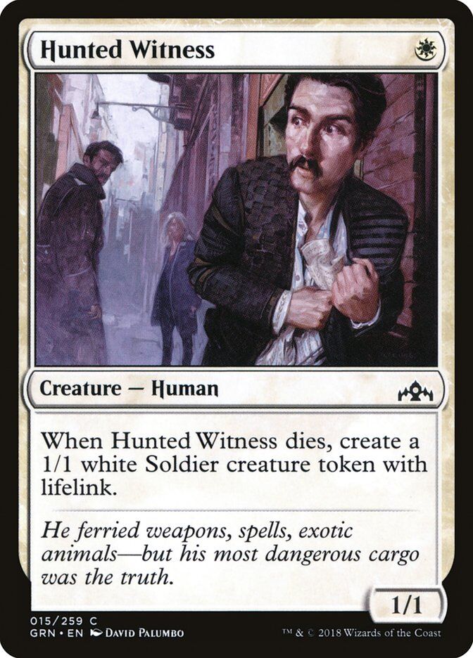 Guilds of Ravnica #15 Hunted Witness