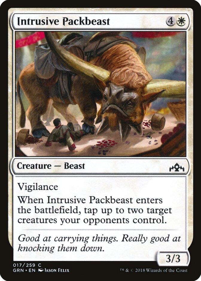 Guilds of Ravnica #17 Intrusive Packbeast