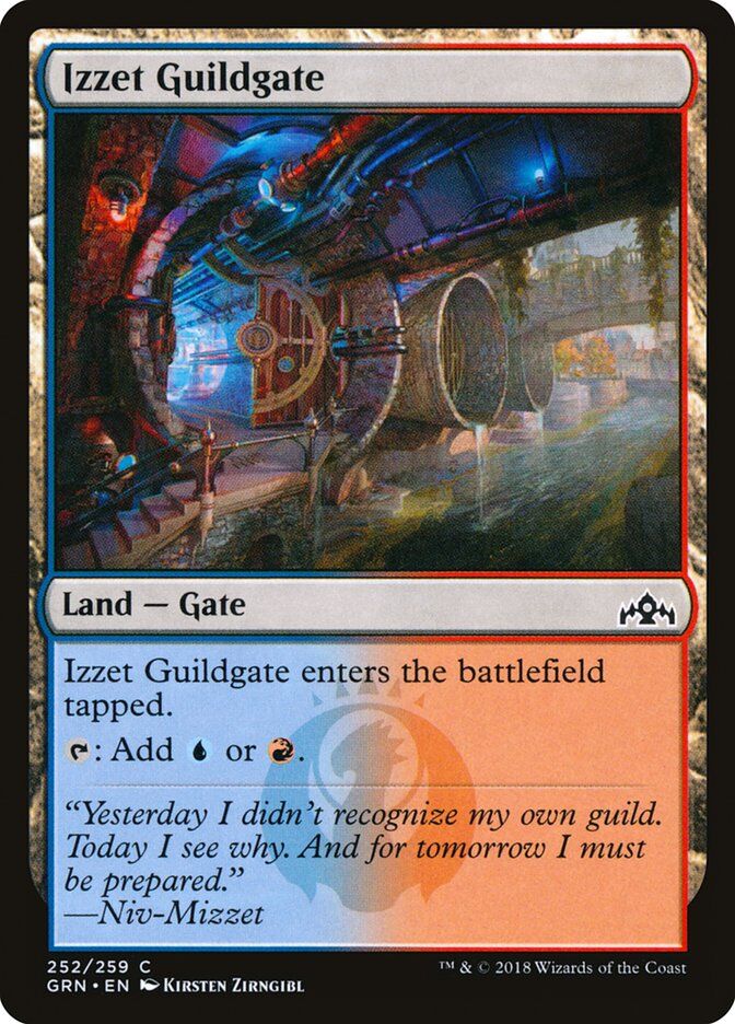 Guilds of Ravnica #252 Izzet Guildgate (252)