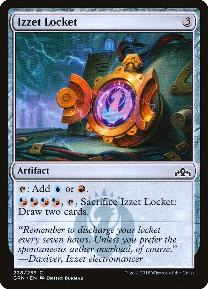 Guilds of Ravnica #238 Izzet Locket