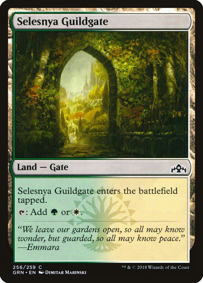 Guilds of Ravnica #256 Selesnya Guildgate (256)