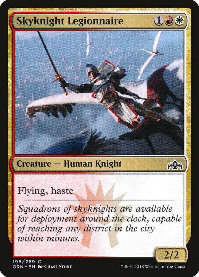 Guilds of Ravnica #198 Skyknight Legionnaire