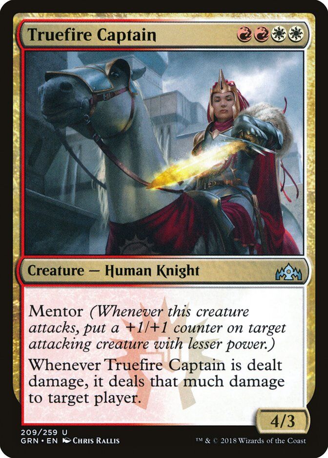 Guilds of Ravnica #209 Truefire Captain
