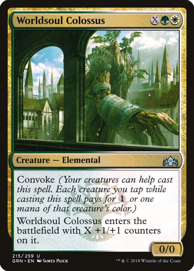 Guilds of Ravnica #215 Worldsoul Colossus