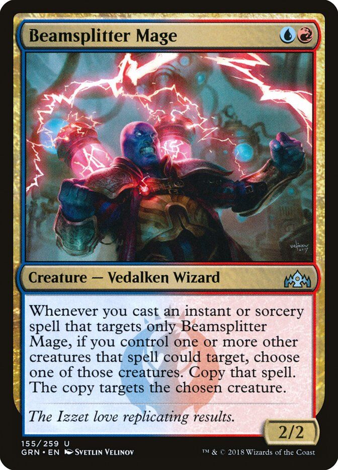Guilds of Ravnica #155 Beamsplitter Mage