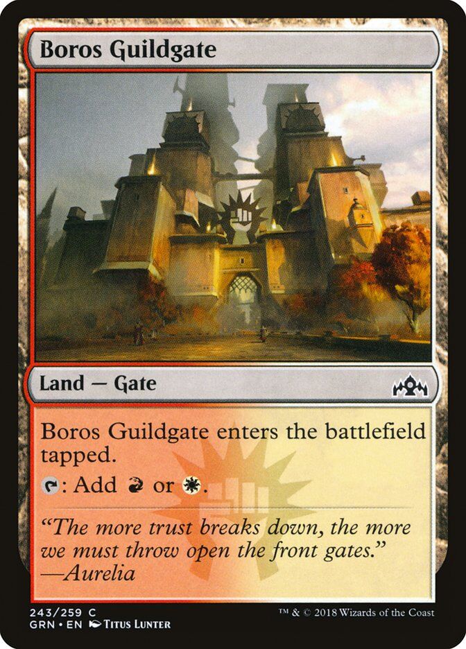 Guilds of Ravnica #243 Boros Guildgate (243)