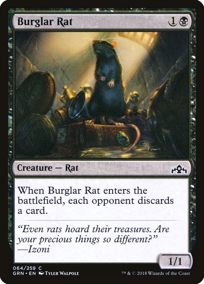 Guilds of Ravnica #64 Burglar Rat