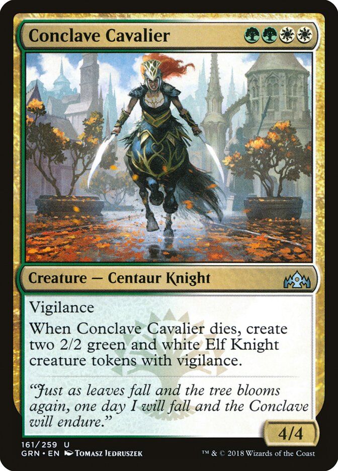 Guilds of Ravnica #161 Conclave Cavalier