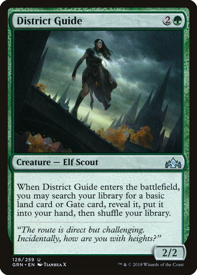 Guilds of Ravnica #128 District Guide