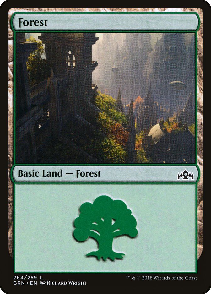 Guilds of Ravnica #264 Forest