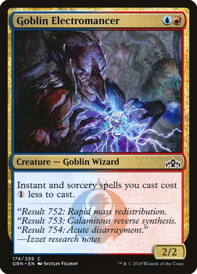 Guilds of Ravnica #174 Goblin Electromancer